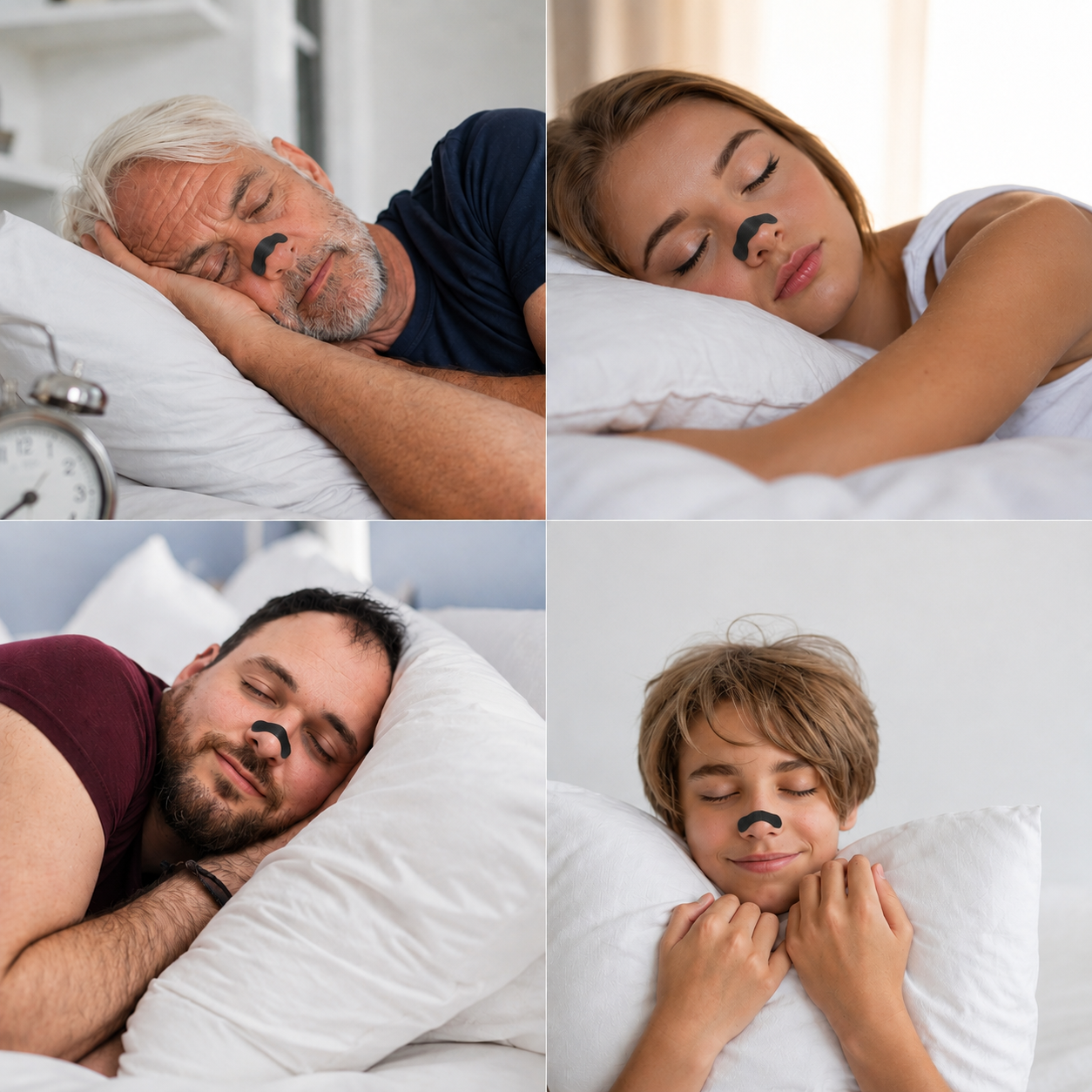 רצועות אף לשינה עמוקה